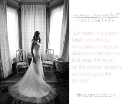 One of the great wedding photo tips you'll glean next Wednesday, Feb. 13 at The Green Buildling