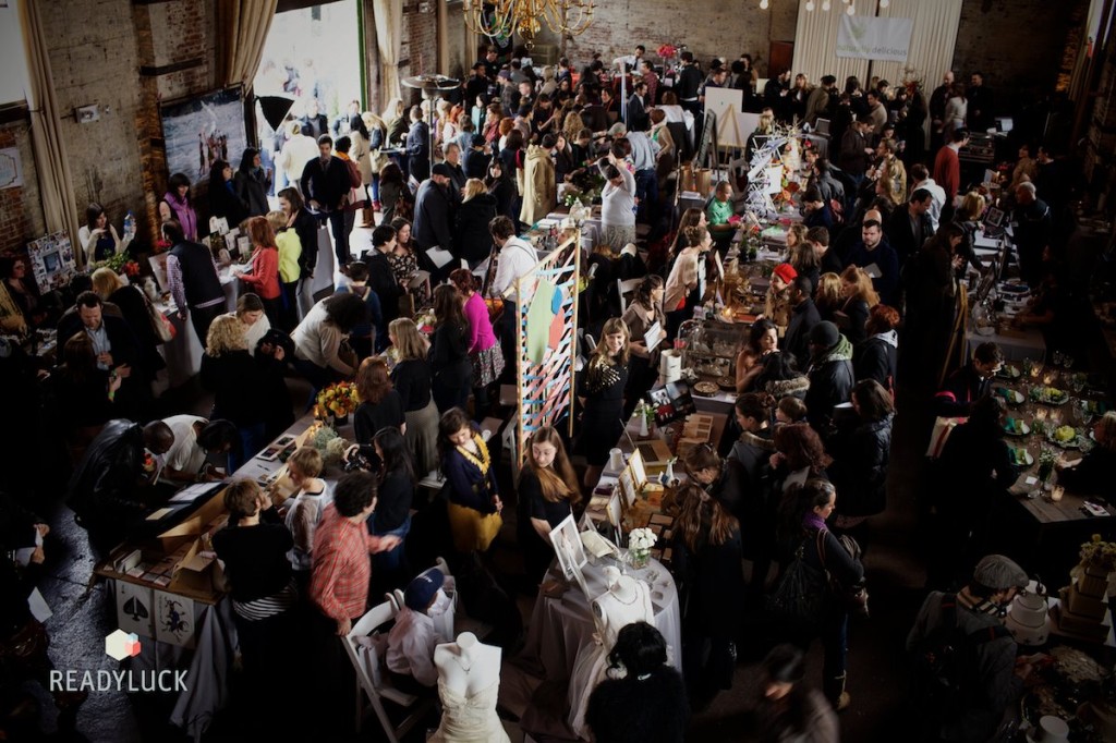 Wedding Crashers is back and bigger than ever this year, taking place in both The Green Building and SHOW ROOM Gowanus next door. Photo: Readyluck