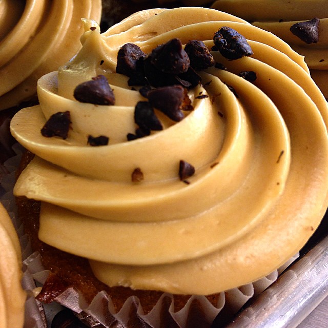 Pumpkin spice latte cupcake. Photo: Robicelli's