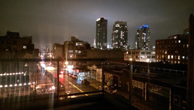 The view from the roof of the new Living Room. Photo: Aaron Thurston