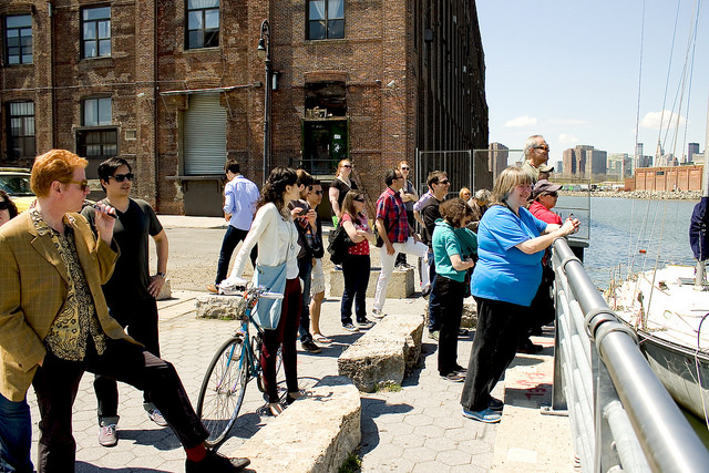 Explore a new part of the city on one of 200+ free guided walks planned for this weekend in honor of urban activist Jane Jacobs. Photo: Mai Armstrong via janejacobswalks.org