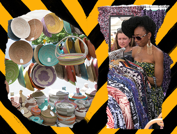 Don't miss the DanceAfrica Bazaar in Fort Greene over Memorial Day Weekend. Photo: BAM