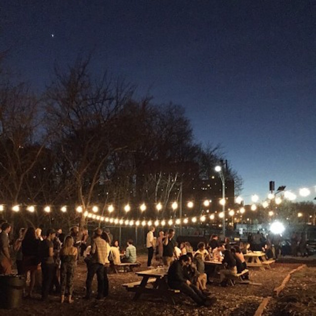 Chow down on food from the venerable Vinegar Hill House in the backyard of King's County Distillery on Thursday night. Photo: King's County Distillery