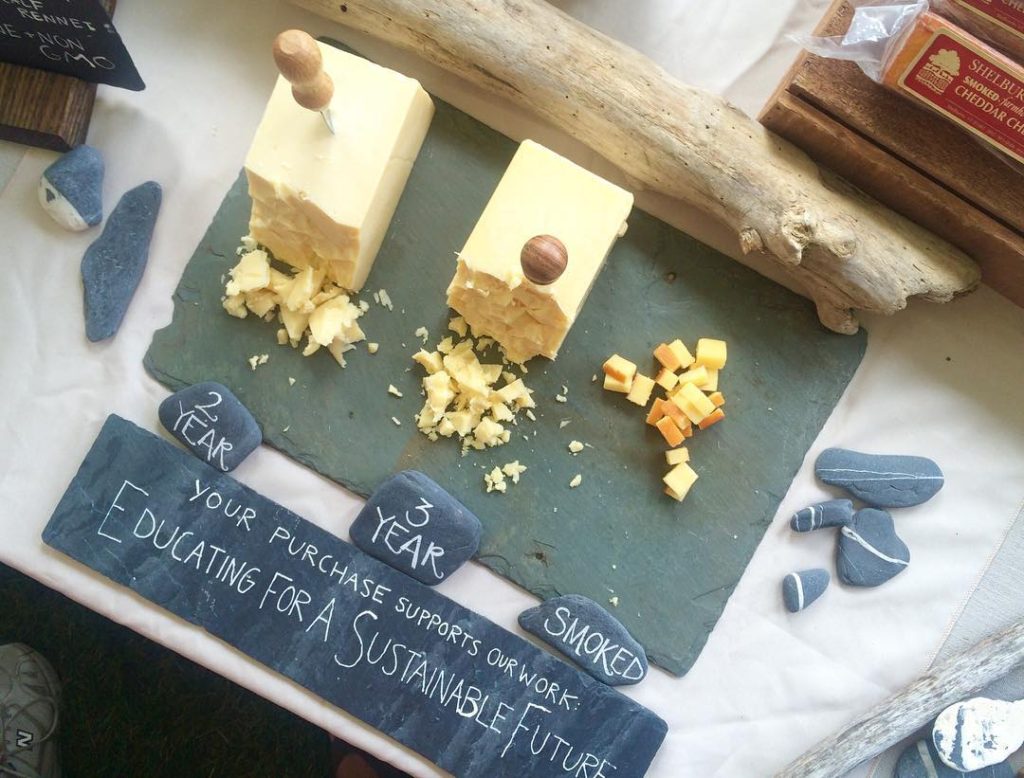 The Vermont Cheese Council will be sampling delicious cheeses from Grafton Village Cheese, Jasper Hill and Shellburne Farms and Cabot has donated a lot of cheddars too. And in the courtyard, Yankee Queseo will be sampling an ooey gooey dip.