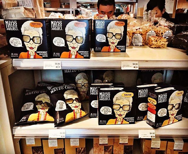 Last spring Matzo Project matzo was in three stores and sold out in a matter of hours. Now they're all over the country, including at Eataly. Photo: Matzo Project